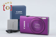 【中古】Canon キヤノン IXY 600F パープル コンパクトデジタルカメラ