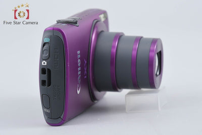 【中古】Canon キヤノン IXY 600F パープル コンパクトデジタルカメラ
