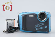 【中古】FUJIFILM 富士フイルム FINEPIX XP140 スカイブルー コンパクトデジタルカメラ