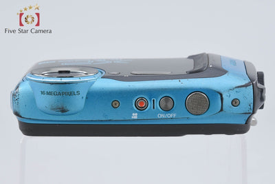 【中古】FUJIFILM 富士フイルム FINEPIX XP140 スカイブルー コンパクトデジタルカメラ