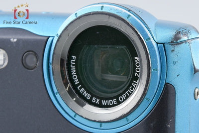 【中古】FUJIFILM 富士フイルム FINEPIX XP140 スカイブルー コンパクトデジタルカメラ