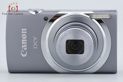【中古】Canon キヤノン IXY 130 グレー コンパクトデジタルカメラ