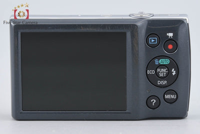 【中古】Canon キヤノン IXY 130 グレー コンパクトデジタルカメラ