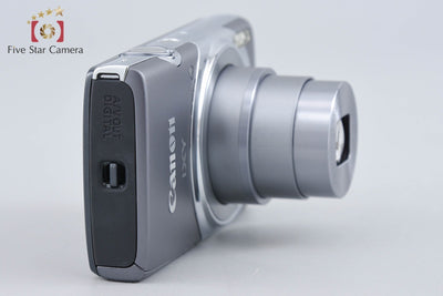【中古】Canon キヤノン IXY 130 グレー コンパクトデジタルカメラ