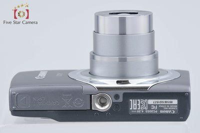 【中古】Canon キヤノン IXY 130 グレー コンパクトデジタルカメラ