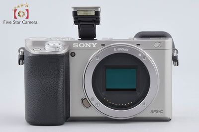【中古】SONY ソニー α6000 ILCE-6000 シルバー パワーズームレンズキット 多言語対応