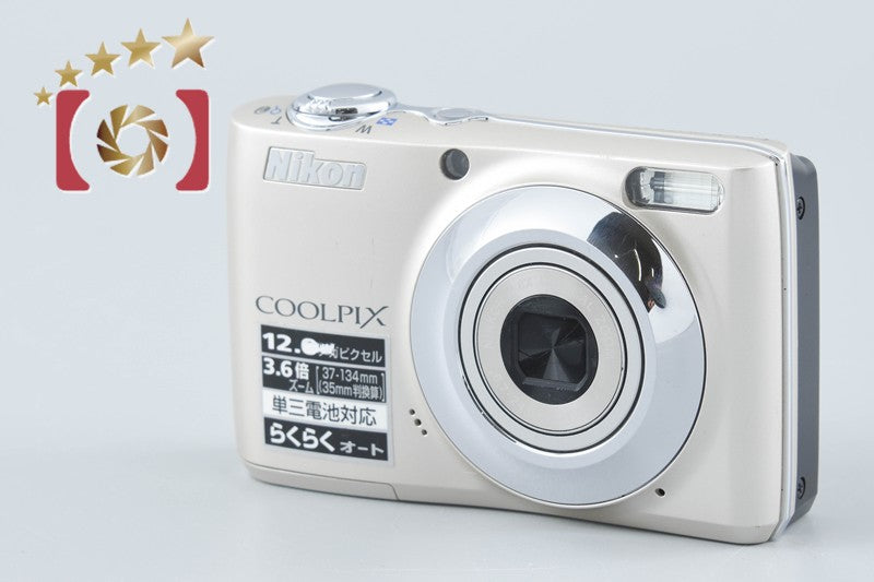 【中古】Nikon ニコン COOLPIX L22 シルバー コンパクトデジタルカメラ