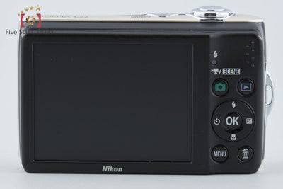 【中古】Nikon ニコン COOLPIX L22 シルバー コンパクトデジタルカメラ