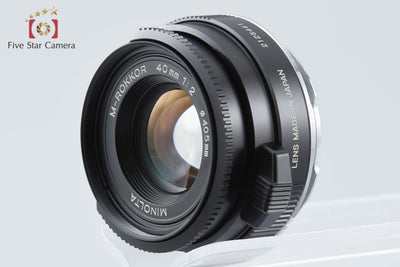 【中古】MINOLTA ミノルタ M-ROKKOR 40mm f/2 ライカMマウント