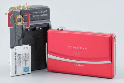 【中古】FUJIFILM 富士フイルム FINEPIX Z90 レッド コンパクトデジタルカメラ