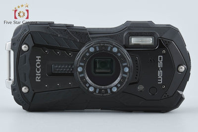 【中古】RICOH リコー PENTAX ペンタックス WG-50 ブラック 防水デジタルカメラ シャッター回数僅少