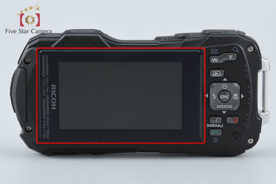 【中古】RICOH リコー PENTAX ペンタックス WG-50 ブラック 防水デジタルカメラ シャッター回数僅少