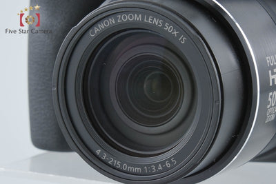 【中古】Canon キヤノン PowerShot SX530 HS ブラック コンパクトデジタルカメラ