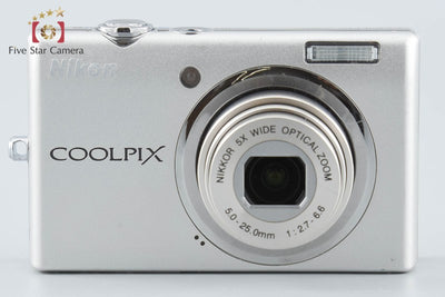 【中古】Nikon ニコン COOLPIX S570 シルバー コンパクトデジタルカメラ