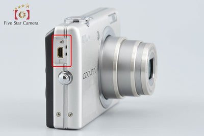 【中古】Nikon ニコン COOLPIX S570 シルバー コンパクトデジタルカメラ
