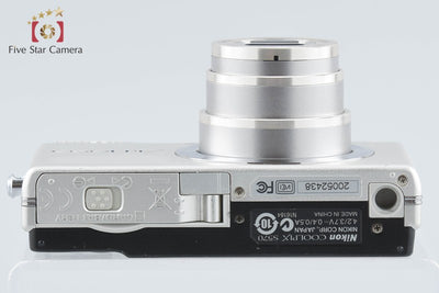 【中古】Nikon ニコン COOLPIX S570 シルバー コンパクトデジタルカメラ
