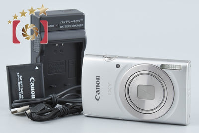 【中古】Canon キヤノン IXY 200 シルバー コンパクトデジタルカメラ