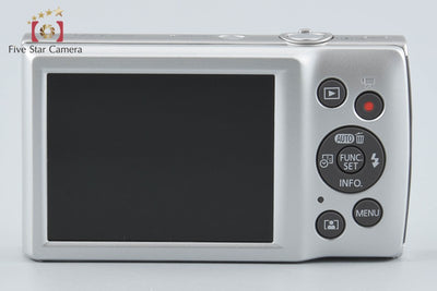 【中古】Canon キヤノン IXY 200 シルバー コンパクトデジタルカメラ
