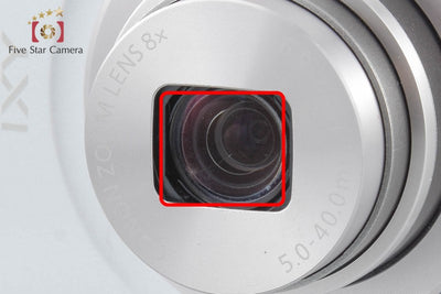 【中古】Canon キヤノン IXY 200 シルバー コンパクトデジタルカメラ