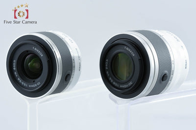 【中古】Nikon ニコン 1 J1 ダブルズームキット ホワイト シャッター回数僅少