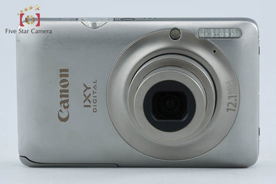【中古】Canon キヤノン IXY Digital 220 IS シルバー コンパクトデジタルカメラ