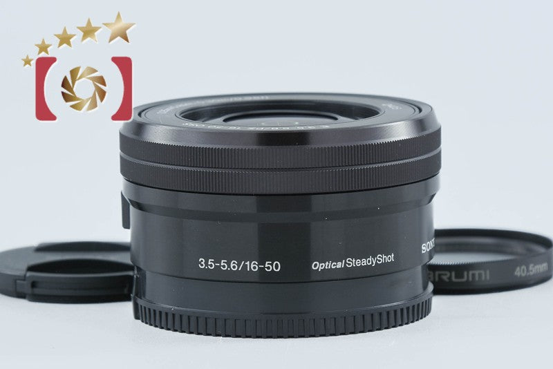 【中古】SONY ソニー E PZ 16-50mm f/3.5-5.6 OSS SELP1650 ブラック