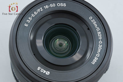 【中古】SONY ソニー E PZ 16-50mm f/3.5-5.6 OSS SELP1650 ブラック