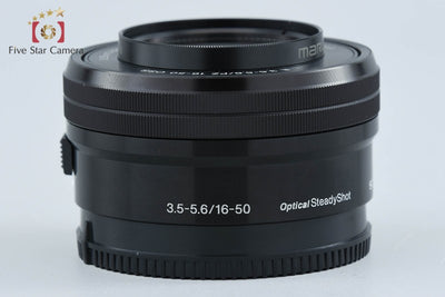【中古】SONY ソニー E PZ 16-50mm f/3.5-5.6 OSS SELP1650 ブラック