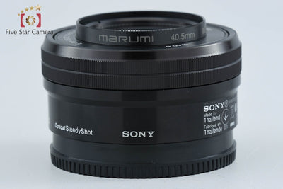 【中古】SONY ソニー E PZ 16-50mm f/3.5-5.6 OSS SELP1650 ブラック