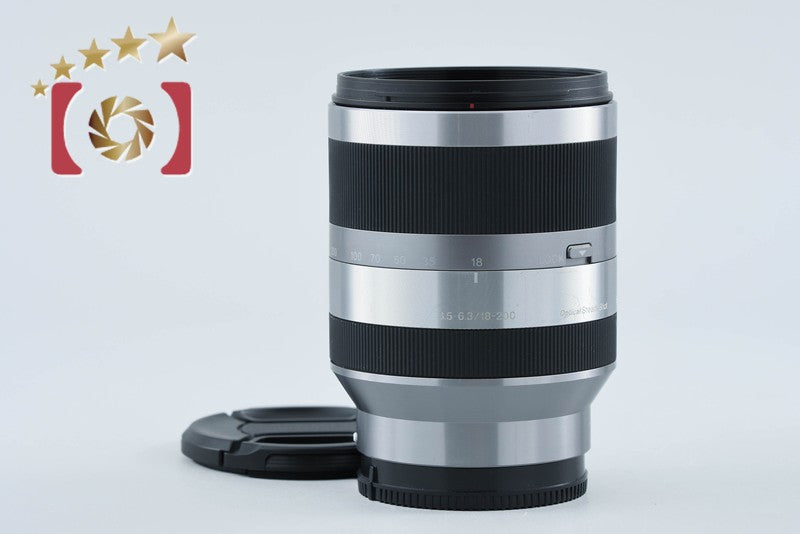 【中古】SONY ソニー E 18-200mm f/3.5-6.3 OSS SEL18200 シルバー