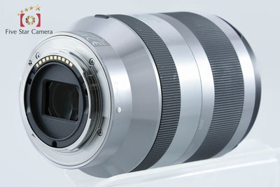 【中古】SONY ソニー E 18-200mm f/3.5-6.3 OSS SEL18200 シルバー