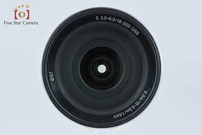 【中古】SONY ソニー E 18-200mm f/3.5-6.3 OSS SEL18200 シルバー