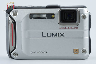 【中古】Panasonic パナソニック LUMIX DMC-FT4 プレシャスシルバー コンパクトデジタルカメラ