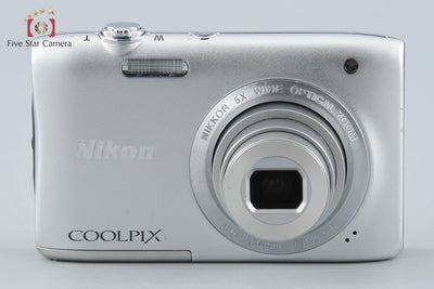 【中古】Nikon ニコン COOLPIX S2900 シルバー コンパクトデジタルカメラ