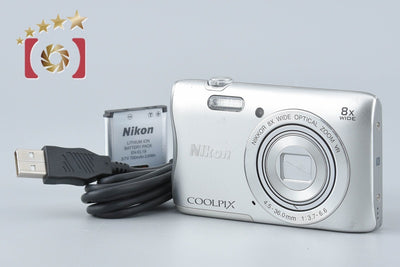 【中古】Nikon ニコン COOLPIX S3700 シルバー コンパクトデジタルカメラ