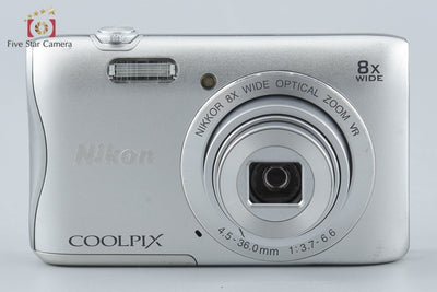 【中古】Nikon ニコン COOLPIX S3700 シルバー コンパクトデジタルカメラ