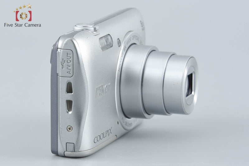 動作品　美品　Nikon COOLPIX S3700シルバー ジャンク品】Nikon/COOLPIX/S3700/ニコン/コンパクトデジタルカメラ