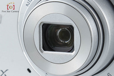 【中古】Nikon ニコン COOLPIX S3700 シルバー コンパクトデジタルカメラ