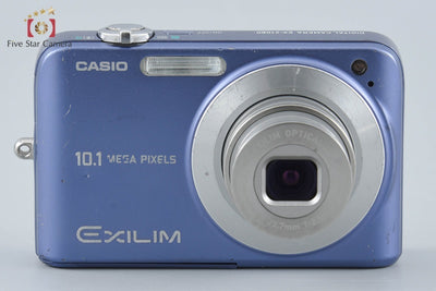 【中古】Casio カシオ EXILIM ZOOM EX-Z1080 ブルー コンパクトデジタルカメラ