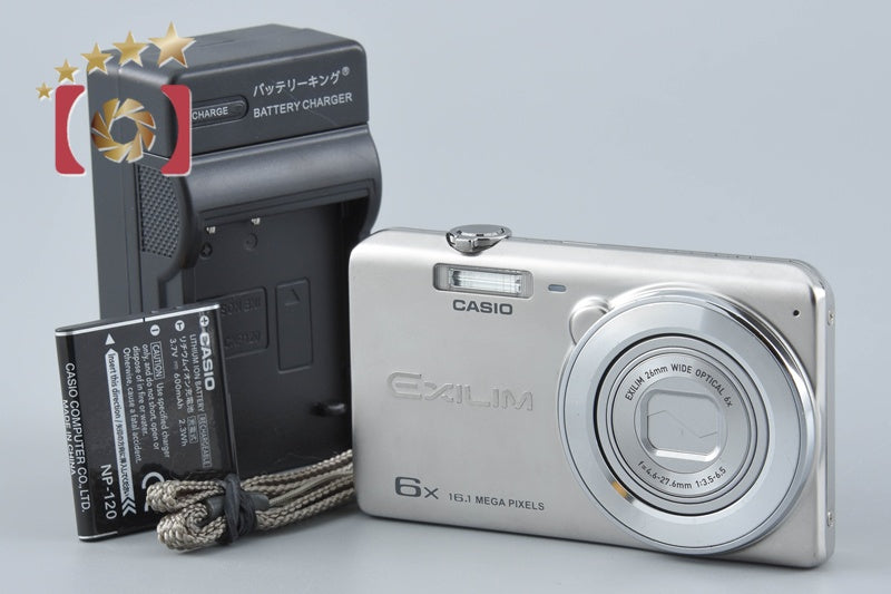 【中古】Casio カシオ EXILIM EX-ZS25 シルバー コンパクトデジタルカメラ