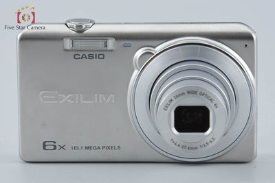 【中古】Casio カシオ EXILIM EX-ZS25 シルバー コンパクトデジタルカメラ