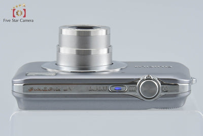 【中古】FUJIFILM 富士フイルム FINEPIX JV100 シルバー コンパクトデジタルカメラ