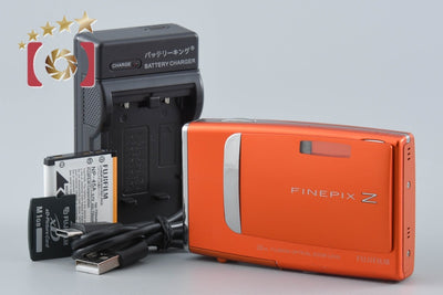 【中古】FUJIFILM 富士フイルム FINEPIX Z10fd オレンジ コンパクトデジタルカメラ