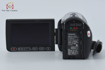 【中古】Panasonic パナソニック HDC-TM70 ブラック デジタルハイビジョンビデオカメラ 元箱付き