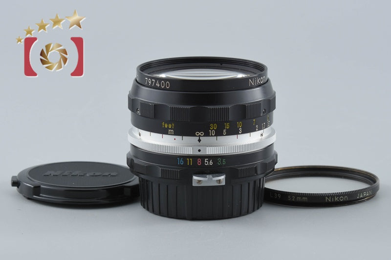 【中古】Nikon ニコン NIKKOR-H Auto 28mm f/3.5