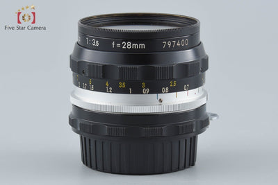 【中古】Nikon ニコン NIKKOR-H Auto 28mm f/3.5