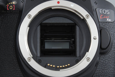 【中古】Canon キヤノン EOS Kiss X8i デジタル一眼レフカメラ シャッター回数僅少