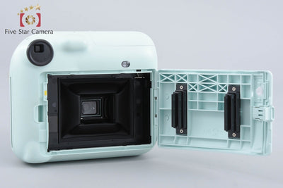 【中古】FUJIFILM 富士フイルム instax mini 12 ミントグリーン インスタントカメラ