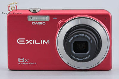 【中古】CASIO カシオ EXILIM EX-ZS27 レッド コンパクトデジタルカメラ
