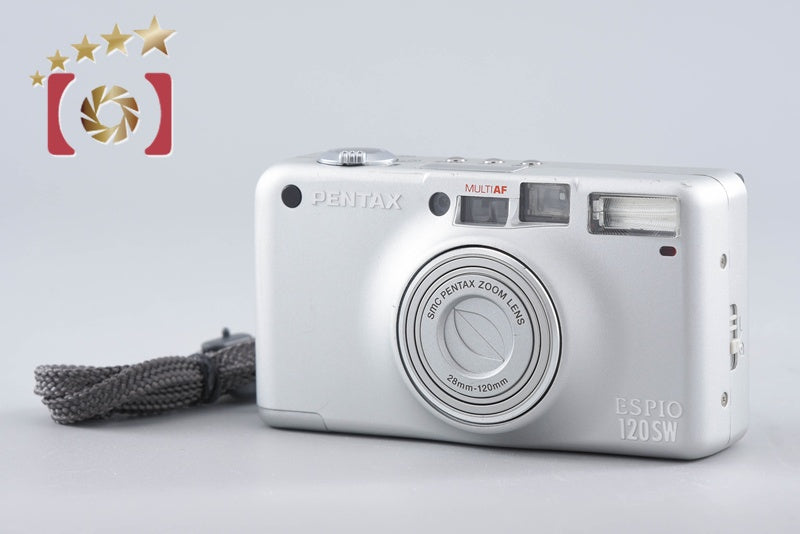 【中古】PENTAX ペンタックス ESPIO 120SW シルバー コンパクトフィルムカメラ